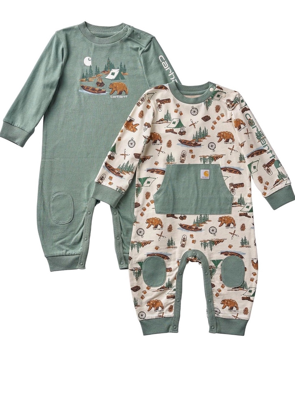 NWT! Set of two Carhartt rompers/coveralls - 9 months - baby boy outfit
